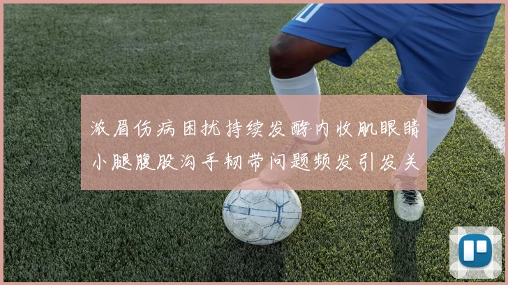 浓眉伤病困扰持续发酵内收肌眼睛小腿腹股沟手韧带问题频发引发关注